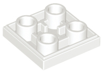 Tile Special 2 x 2 Inverted in White