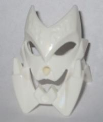 Large Figure Mask, Frost Beast in White