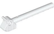 Duplo Train Barrier / Crossing Gate with Lever [Plain] in White