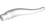 Animal Body Part, Horn (Cattle) / Tentacle / Vine / Branch / Tongue - Long in White