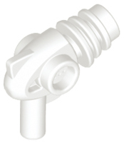 Weapon Gun Ray / Sci Fi - Rounded Heat Diffusers in White