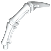 Insect Body Part, Leg / Tail / Tentacle / Claw in White