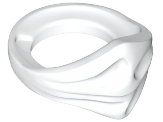 Minifig Neckwear Bandana (Ninjago) in White