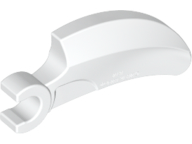 Creature Body Part, Barb Large (Claw, Talon) with Clip in White
