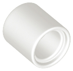 Technic Pin Connector Round 1L [Beam] in White
