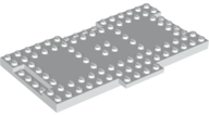 Plate Special 9 x 16 x 2/3 with 1 x 4 Recessed in White