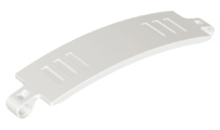 Technic Panel Curved 3 x 13 in White