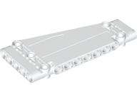 Technic Panel 5 x 11 x 1 Tapered in White