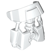 Large Figure Limb / Torso Cover, Armor (Toa Okoto) in White