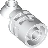 Brick Round 2 x 2 D. Tube with Rotation Joint Ball Half in White