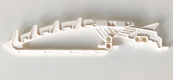 Large Figure Weapon Sword / Shield in White