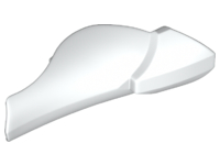 Large Figure Limb Cover, Leg Shin Guard with Ball Joint Socket in White