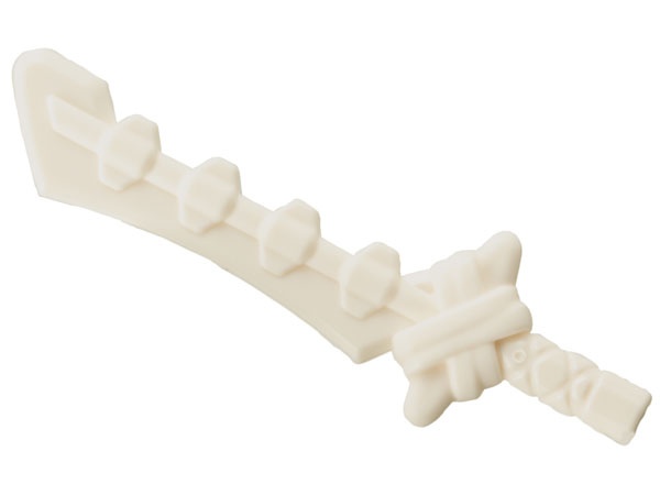 Weapon Throwing Star / Shuriken, Bone in White