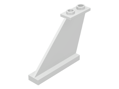 Wing, Tail 4 x 1 x 3 in White