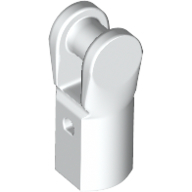 Bar Holder with Hole and Bar Handle in White