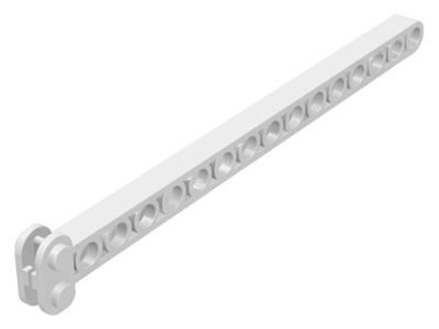 Crane Arm Centre, 16 x 2 x 1 in White