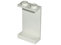 Panel 1 x 2 x 3 - Solid Studs in White