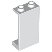 Panel 1 x 2 x 3 [Hollow Studs] in White