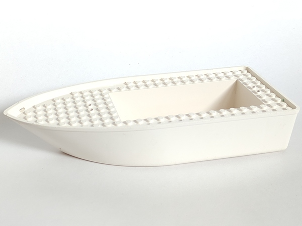 Boat 25 x 10 x 4 1/3 [Complete Assembly] in White