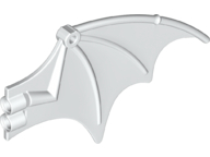Creature Body Part, Dragon Wing 13 x 8 [Plain] in White