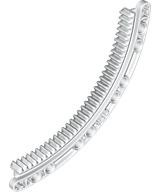 Technic Gear Rack 1/4 Circle 11 x 11, 35 Teeth in White