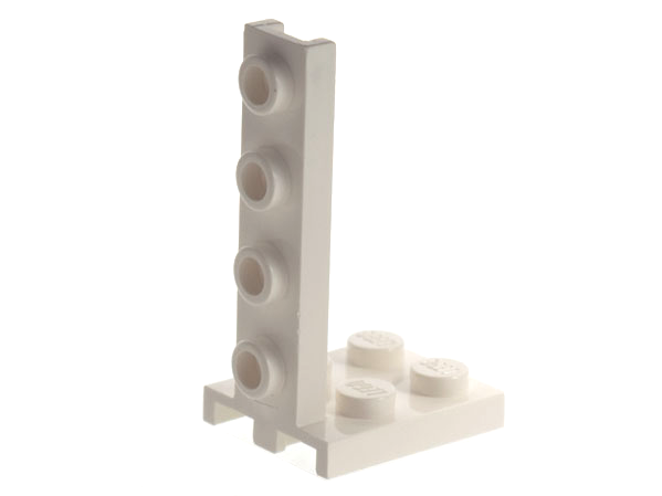 Bracket 2 x 2 - 1 x 4 in White