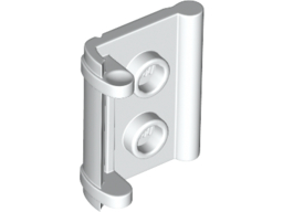 Book Binding with Two Studs in White