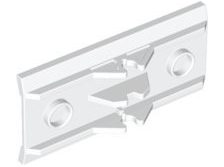 Hinge Panel 6 x 3 in White