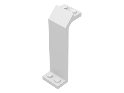 Panel 3 x 2 x 5 2/3 in White