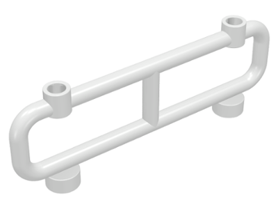Bar 1 x 8 x 2 in White
