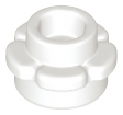 Plant, Flower, Plate Round 1 x 1 with 5 Petals in White