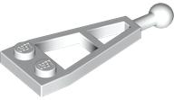 Plate Special 1 x 2 with Long Towball in White