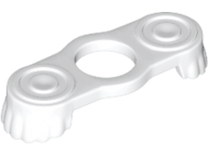 Minifig Neckwear Epaulette in White