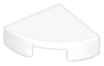 Tile Round 1 x 1 Quarter in White