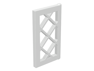 Window 1 x 2 x 3 Pane Latticed in White