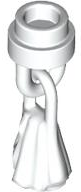 Tassel with 1 x 1 Round Stud in White