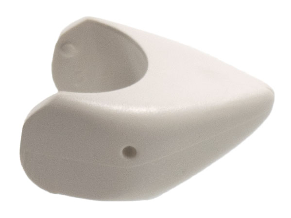 Animal Body Part, Shark Head in White