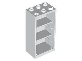 Cupboard 2 x 3 x 5 in White