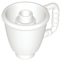 Duplo Cone / Ice Cup in White