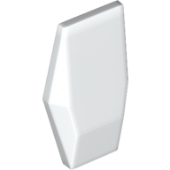 Large Figure Armor Plate, Small in White