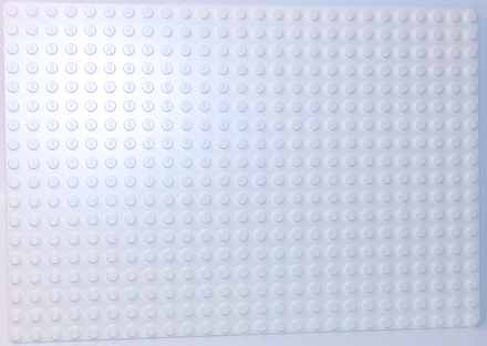 Baseplate 18 x 26 in White