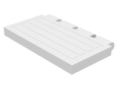 Hinge Train Gate 2 x 4 in White