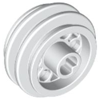 Wheel Rim 24 x 14 VR with Center Axle Hole in White