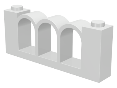 Fence 1 x 6 x 2 in White