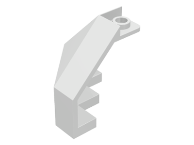 Panel 3 x 3 x 3 Corner Convex in White