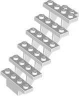 Stairs 7 x 4 x 6 Straight Open in White