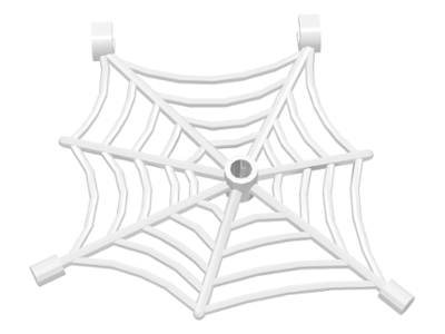 Insect Accessory, Spider Web in White
