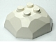 Rock Boulder 4 x 4, Top in White
