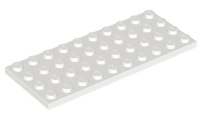 Plate 4 x 10 in White