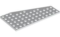 Wedge Plate 6 x 12 Left in White
